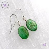 Green Kyanite Earrings